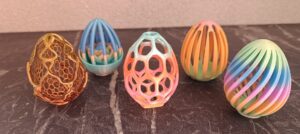Sezonske dekoracije - pisanice iz deCorium kolekcije reFORMA 3D