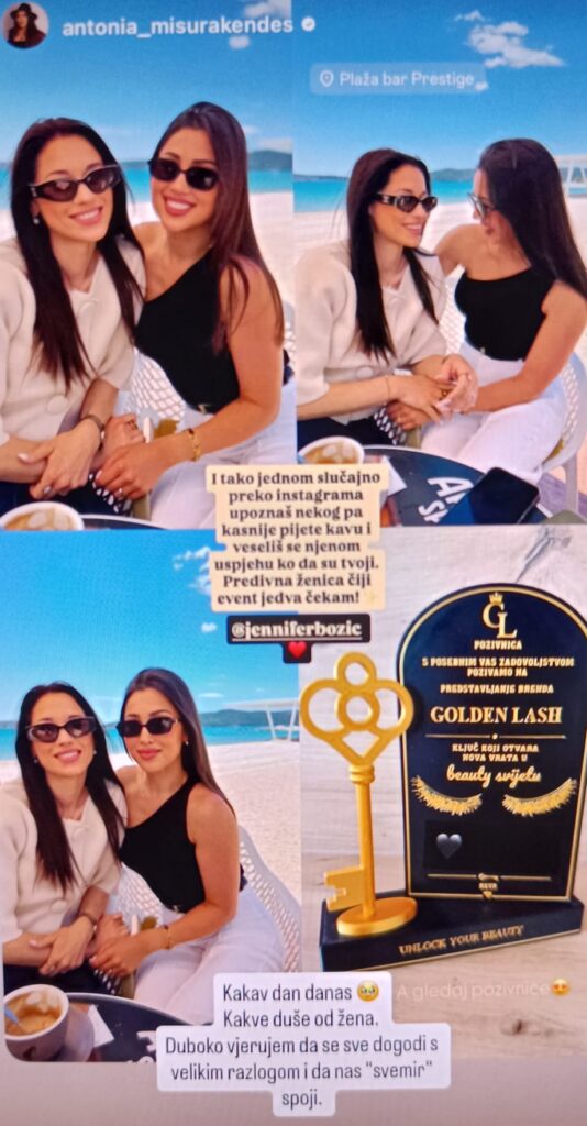 3D print pozivnice za predstavljanje Golden Lash brenda